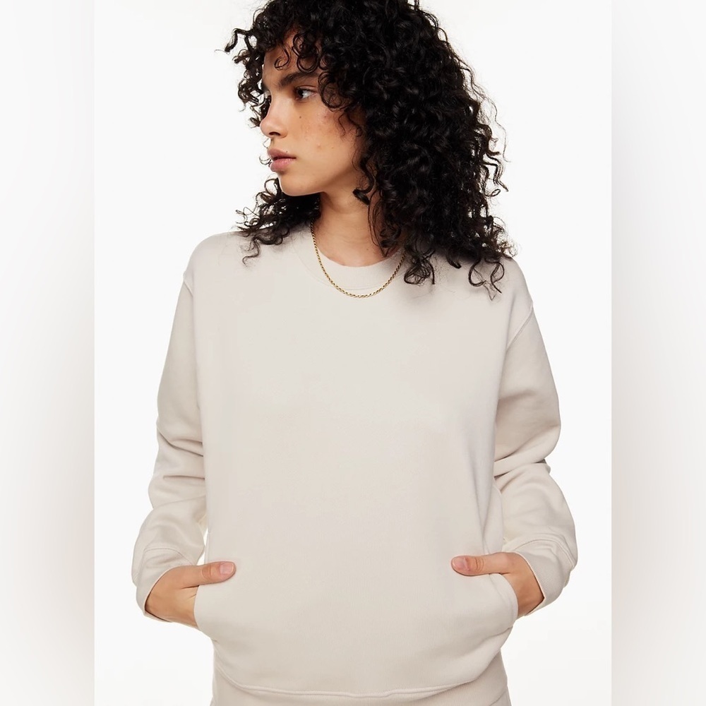 Aritzia Super World™ The Super Fleece™ Pocket Crew Sweatshirt - Picture 2 of 7